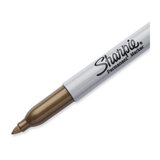 Sharpie Permanent Marker Fine Point Gold Box 12 (1823889)