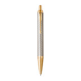 Parker IM Premium Silver / Gold Ballpoint Pen