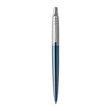 Parker Jotter Waterloo Blue Chrome Trim Ballpoint Pen