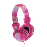 Moki Camo In-line Mic Pink Headphone