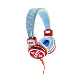 Moki Kid Safe Volume Limited Headphones - Blue & Red