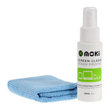 Moki Screen Clean 60mL Spray with Cloth