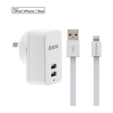 Moki Lightning Syncharge Cable + Wall