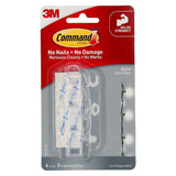 Command Cord Clip 17017CLR Pk4 Bx6