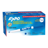 Expo Whiteboard Marker Fine Blue Bx12