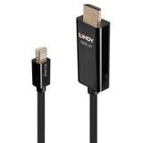 Lindy 2m Active DP-HDMI Cable