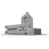 Lindy USBA Port Block/Key x4 G