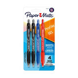 Paper Mate Prfl Gel 0.7mm Ast Pk4 Bx6