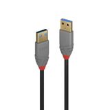 Lindy 0.5m USB 3.0 Type A to A Cable - Anthra Line