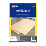 Avery Manilla Folder Buff A4 Pk20