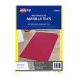 Avery Manilla Folder Red FC Pk20