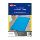 Avery Manilla Folder Blue FC Pk20