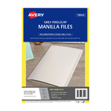 Avery Manilla Folder Grey FC Pk20