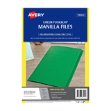 Avery Manilla Folder Grn FC Pk20