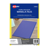 Avery Manilla Folder Prpl FC Pk20