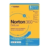 Norton 360 Deluxe Protection - 1 User 3 Devices 1 Year Sub