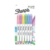 Sharpie S-Note Pastel Pk6 Bx6