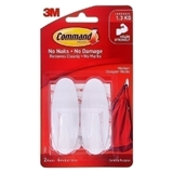 Command 17081 Medium Designer Hooks 2-Pack - Box of 6