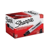 Sharpie Magnum Perm Marker Blk Bx12