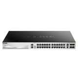 D-Link 30 port Stackable Gigabit Layer 3+ Switch with 6 ports