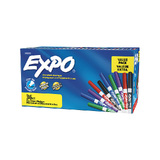 Expo D/E WB Marker FT Ast Bx36
