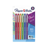 Paper Mate Flair FeltTip Pastl Pk6 Bx6