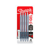 Sharpie GelBlue/Blk Pk4 Bx6