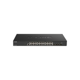 D-Link 28-Port 10 Gigabit Smart Managed Switch with 4 25Gbps SFP28 ports