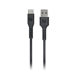 Monster USB-C to USB-A Thermo Plastic Elastometer Cable - Black 2m