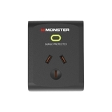 Monster Single Socket Surge Protector - Black