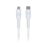 Monster Lightning to USB-C Thermo Plastic Elastometer Cable - White 1.2m