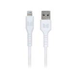 Monster Lightning to USB-A Thermo Plastic Elastometer Cable - White 1.2m