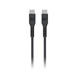 Monster USB-C to USB-C Thermo Plastic Elastometer Cable - Black 1.2m