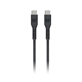 Monster USB-C to USB-C Thermo Plastic Elastometer Cable - Black 1.2m