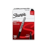 Sharpie Perm Mrk Fine Blk Bx36