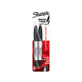 Sharpie Perm Mrk BruSharpie Twin Pk2 Bx6