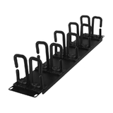 Cyberpower CRA30006 - 2 Unit Horizontal Flexi Ring Cable Manager Rack