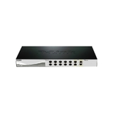 D-Link 12-Port 10 Gigabit Smart Managed Switch with 2 10GBase-T (Combo) ports