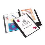 Marbig Pro Refillable D/Book 20 Poc W/Wallet Blk