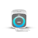 BlueAnt X4 Portable 50-Watt Bluetooth Party Speaker - White