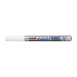 Uni Paint Mark XFine Slvr Bx12