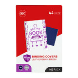 GCB Leathergrain Binding Covers Navy Pk100