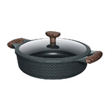 Resto Ran Black Shallowpot D28 [93906]