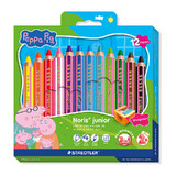Staedtler Peppa Pig 3in1 Pencils Pk12