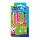 Staedtler Peppa Pig 3in1 Pencils Pk6