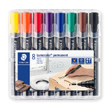 Staedtler PermMrk 352 Bull Asst Bx8