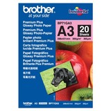 Brother BP-71GA3 Premium Glossy Paper A3, 20 Sheets, Size:297 x 420mm, Weight:260 gsm