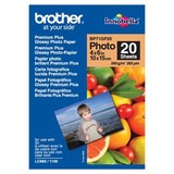 Brother BP-71GP20 Premium Glossy Paper 20 Sheets, Size:102 x 152mm (4 X 6 Inches), Weight:260 gsm