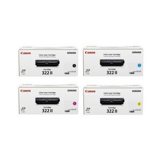 Canon CART-322IIBK, C, M, Y High Yield Set of 4 Colour Toner Cartridges
