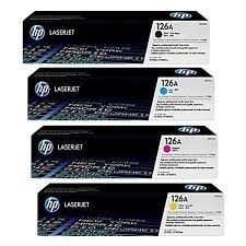 HP CE310A CE311A CE312A CE313A 126A Set of 4 Colour Toner Cartridges